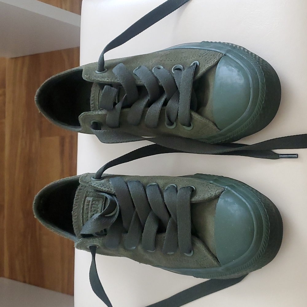 Olive/Army Green Converse Sneakers